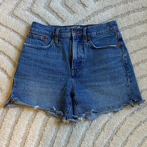 Madewell Perfect Fit Mid-Length Jean Shorts